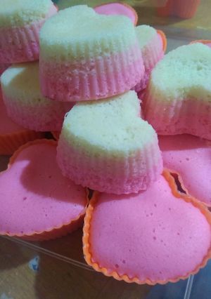 Foto resep Bolu love putih telor