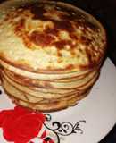 Panqueques de plátanos y avena