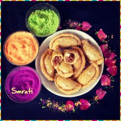 Choco Mawa Gujiya A picture of Choco Mawa Gujiya.