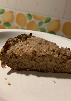 A picture of Healthy Banana Bread in a Skillet 🍌.