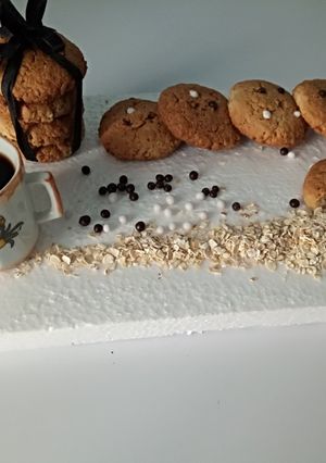 صورة لوصفة كوكيز بالشوفان