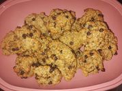 Una foto de galletas de avena con yogur