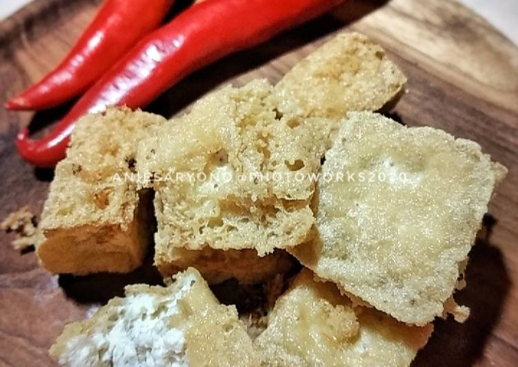 Tahu Susu Homemade Crispy