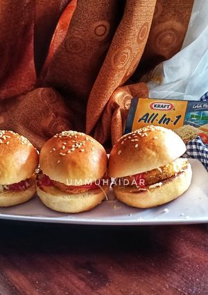 Foto resep Burger ekonomis homemade