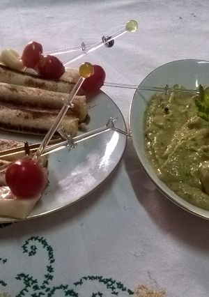 Una foto de Rollitos para la picada  