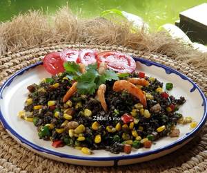 Resep Mudah Nasi Goreng Hitam Cumi Udang Lezat Mantap Resep Mudah Nasi Goreng Hitam Cumi Udang Lezat Mantap
