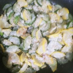 A picture of Garlic Parmesan Zucchini and Summer Squash.