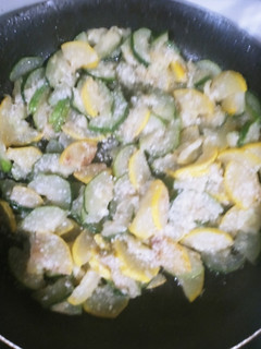 A picture of Garlic Parmesan Zucchini and Summer Squash.