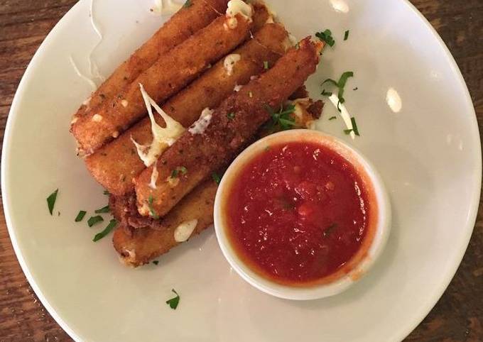 mozzarella sticks (Palitos de mozzarella ) Receta de Chef Diosa- Cookpad