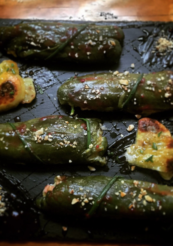 Una foto de Pimientos rellenos