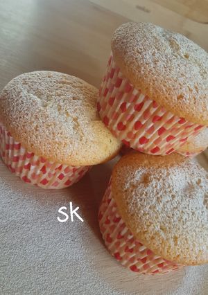 Φωτογραφία της συνταγής Muffins Βανίλιας 💕
