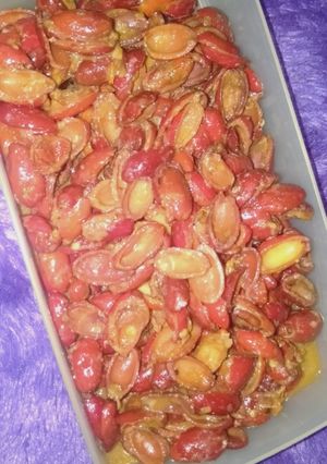 Foto resep Tumis kulit melinjo ala Bunda Shafa_Haffizh 😍😍
