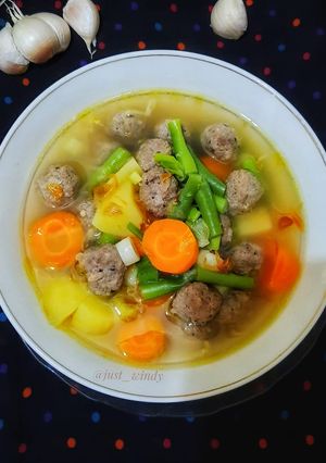 Foto resep Sop Bola Daging Cincang