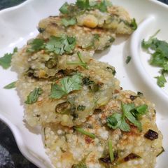 A picture of Sabudana Tikki.