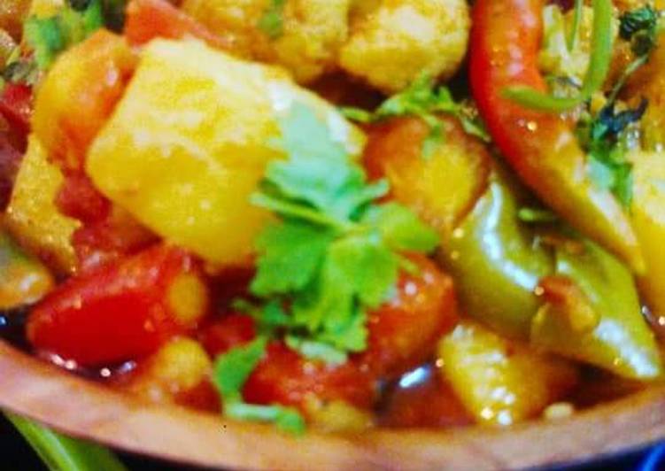 How To Make  Mixed_vegetable_Curry