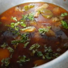 A picture of Arvi gosht.