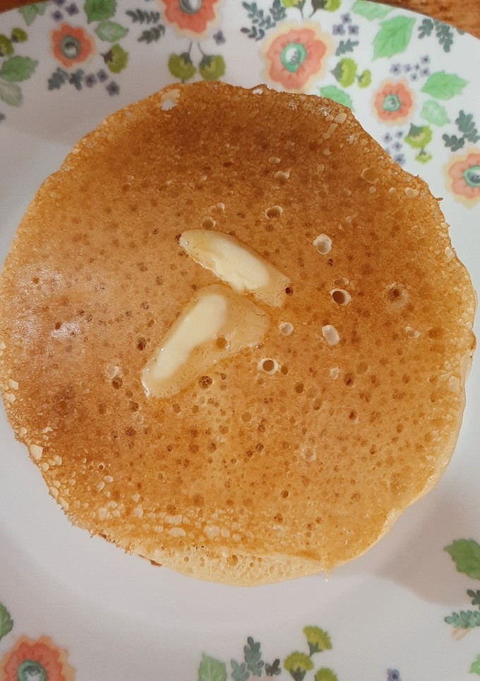 Una foto de Hot cakes con leche carnation🥞