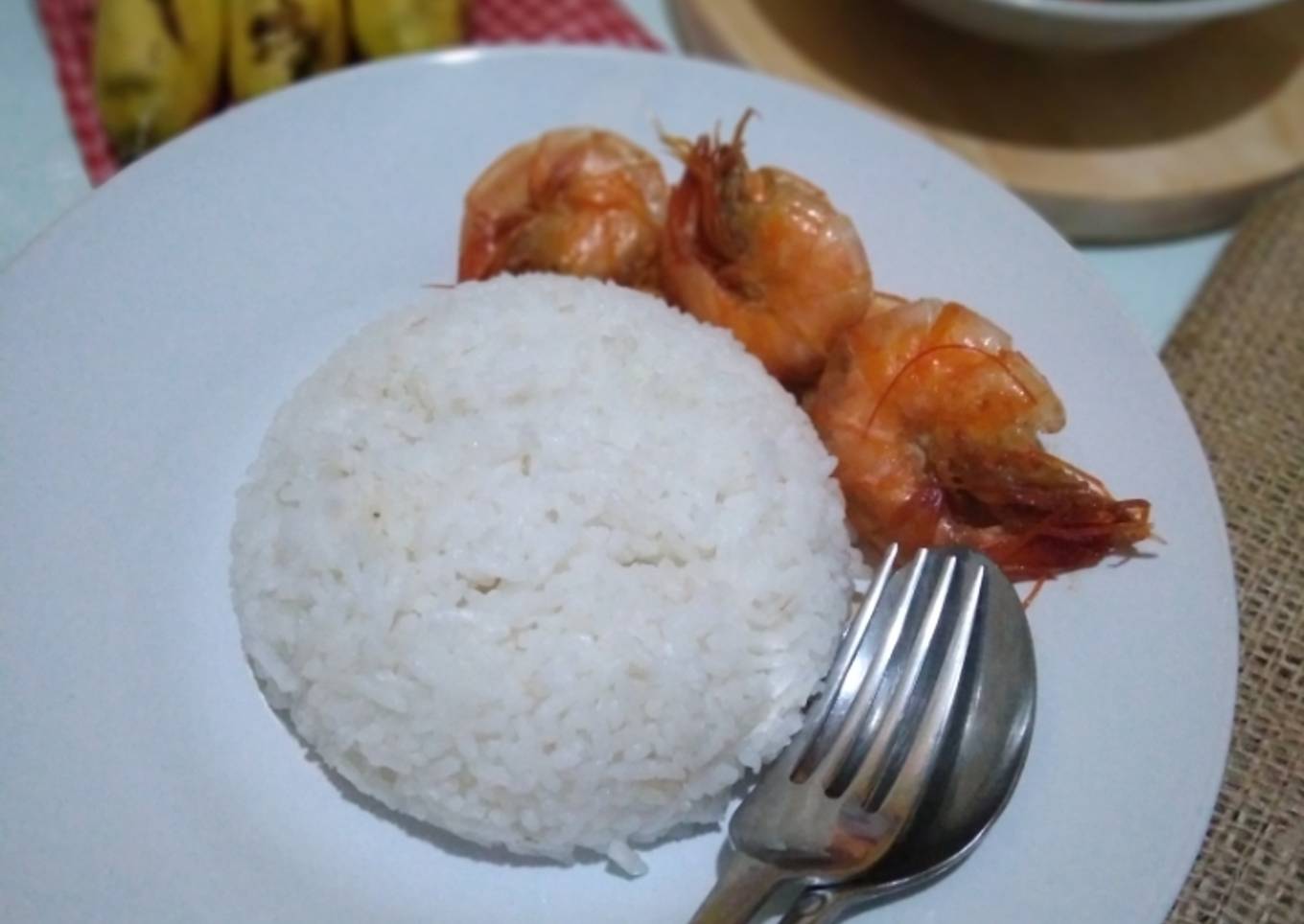 Udang Goreng Ungkep Gula Asam Garam