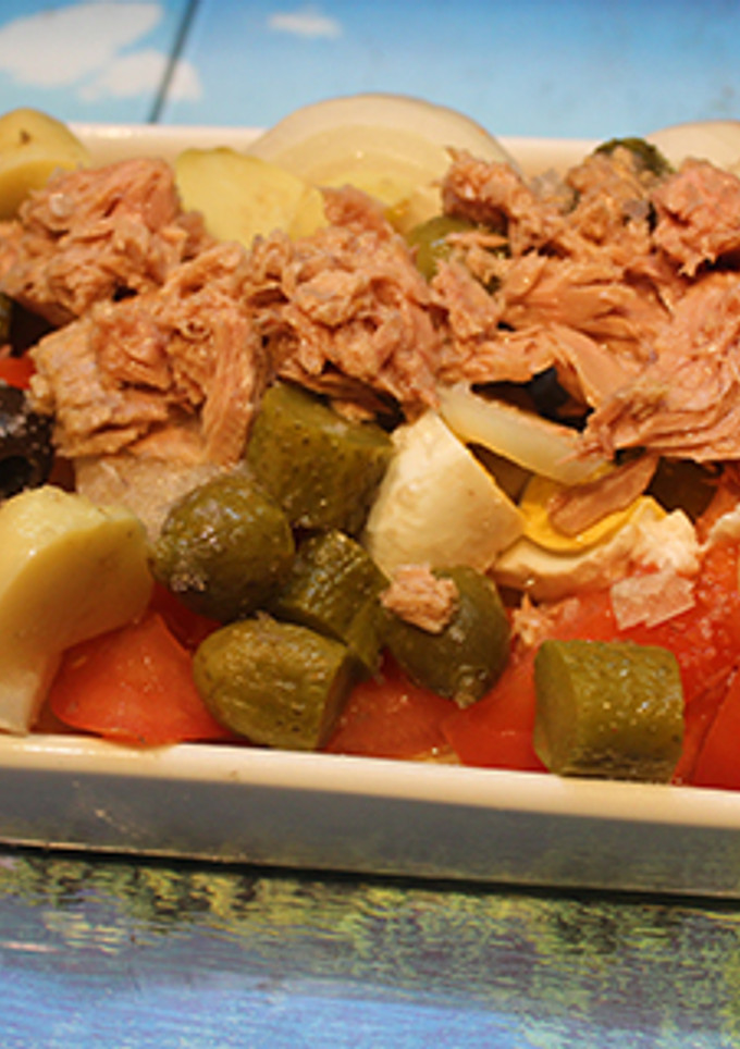 Una foto de Ensalada de atún
