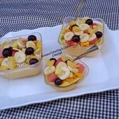 A picture of Fruits custard.