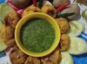 A picture of potato vadas