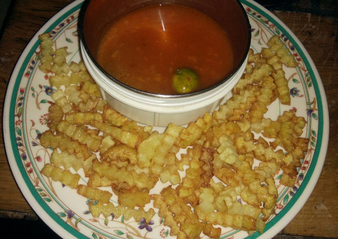 French fries with home made special sauce