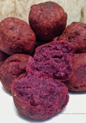 Foto resep Bola-bola Ubi Ungu (Timus/Klenyem)