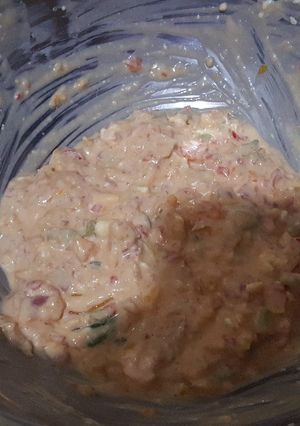 Una foto de Dip de queso crema y pimentón