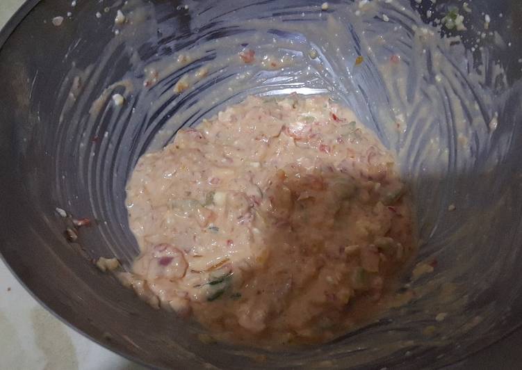 Dip de queso crema y pimentón