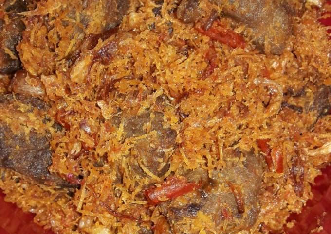 Resep Serundeng daging sapi, Enak