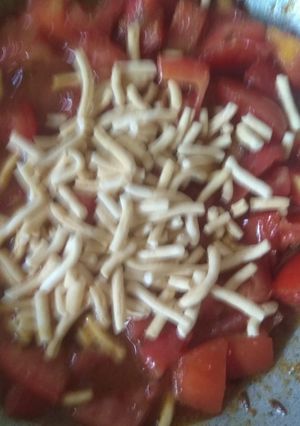 A picture of Jain Special Sev Tamatar ki sabji.