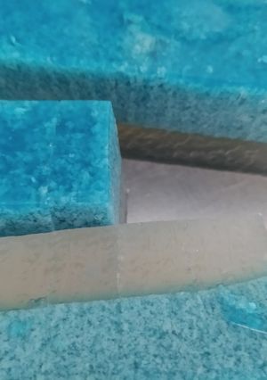 Foto resep Puding lumut bunga telang