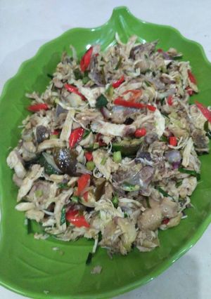 Foto resep Ayam Suwir Sambal Matah