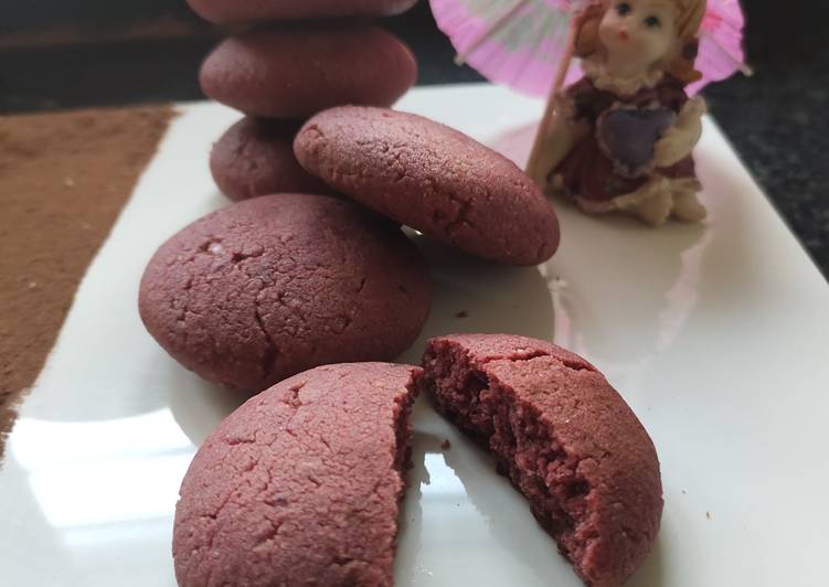 Simple Way to Make Ultimate Red velvet cookies