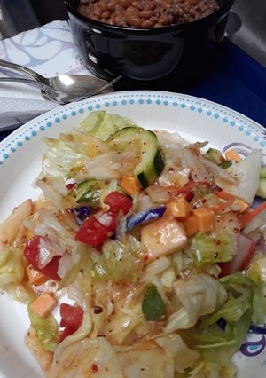 A picture of Ruffage Salad.
