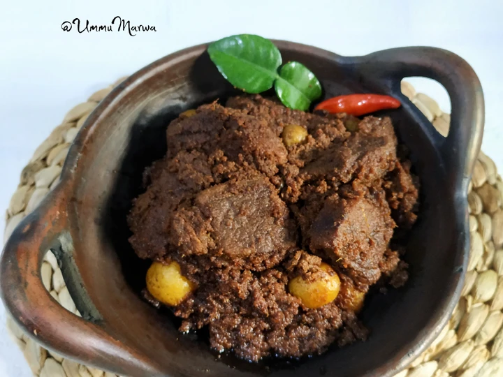 Langkah Gampang Membuat Resep Rendang Daging Padang yang Lezat Sekali Anti Ribet, Bisa Manjain Lidah