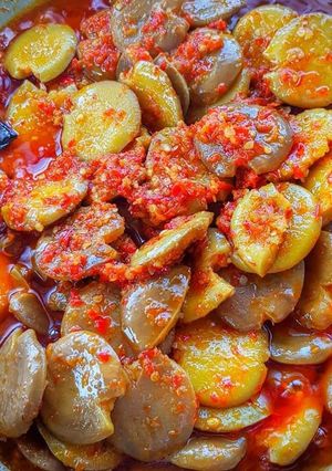 Foto resep Jengkol balado 😍
