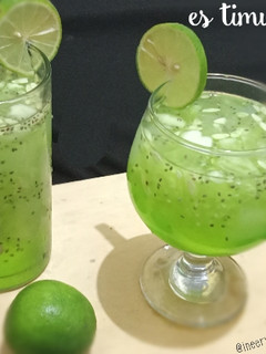Foto resep Es timun selasih