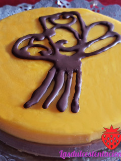 Una foto de Tarta de Chocolate y Flan