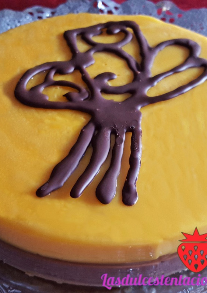 Una foto de Tarta de Chocolate y Flan