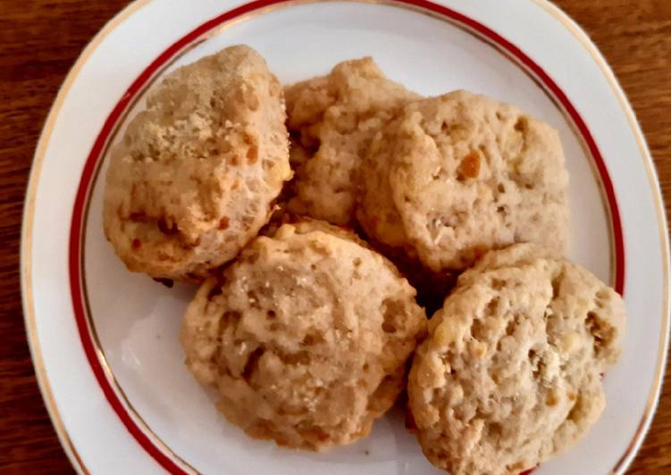 Scones de queso rallado y ajo 🇺🇾