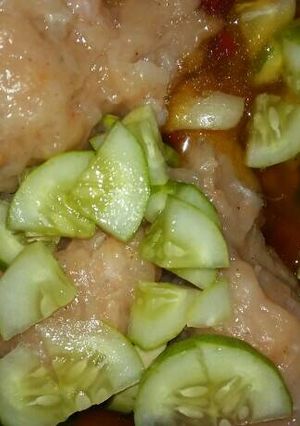Foto resep Pempek udang rebus