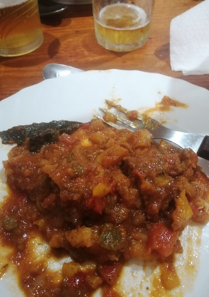 Una foto de Estofado de carne sin olla