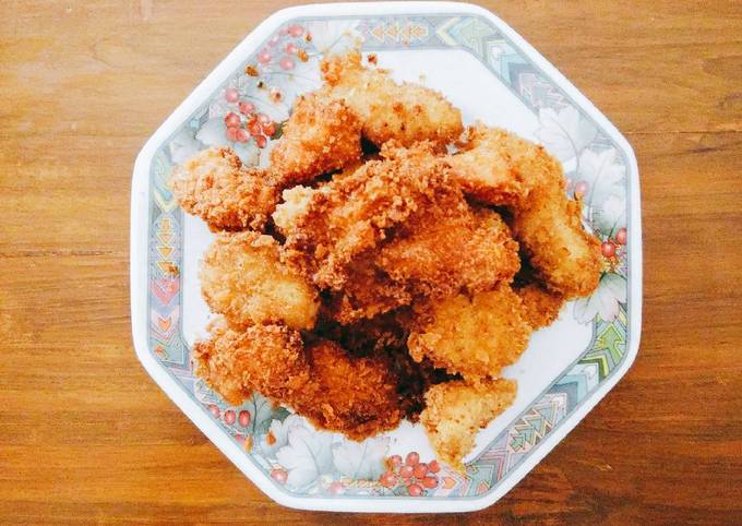 CHICKEN KATSU (Ayam Goreng Tepung Roti)