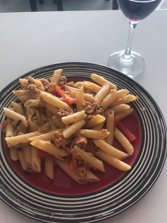 Una foto de Pasta con atún