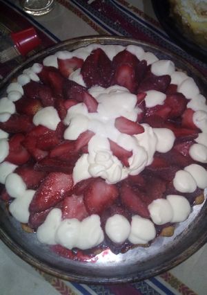 Una foto de Tarta de frutilla