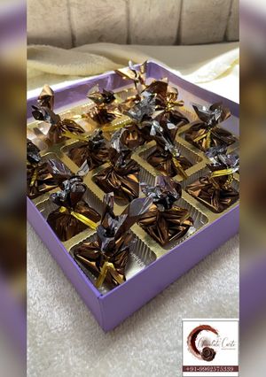 A picture of Homemade chocolate.
