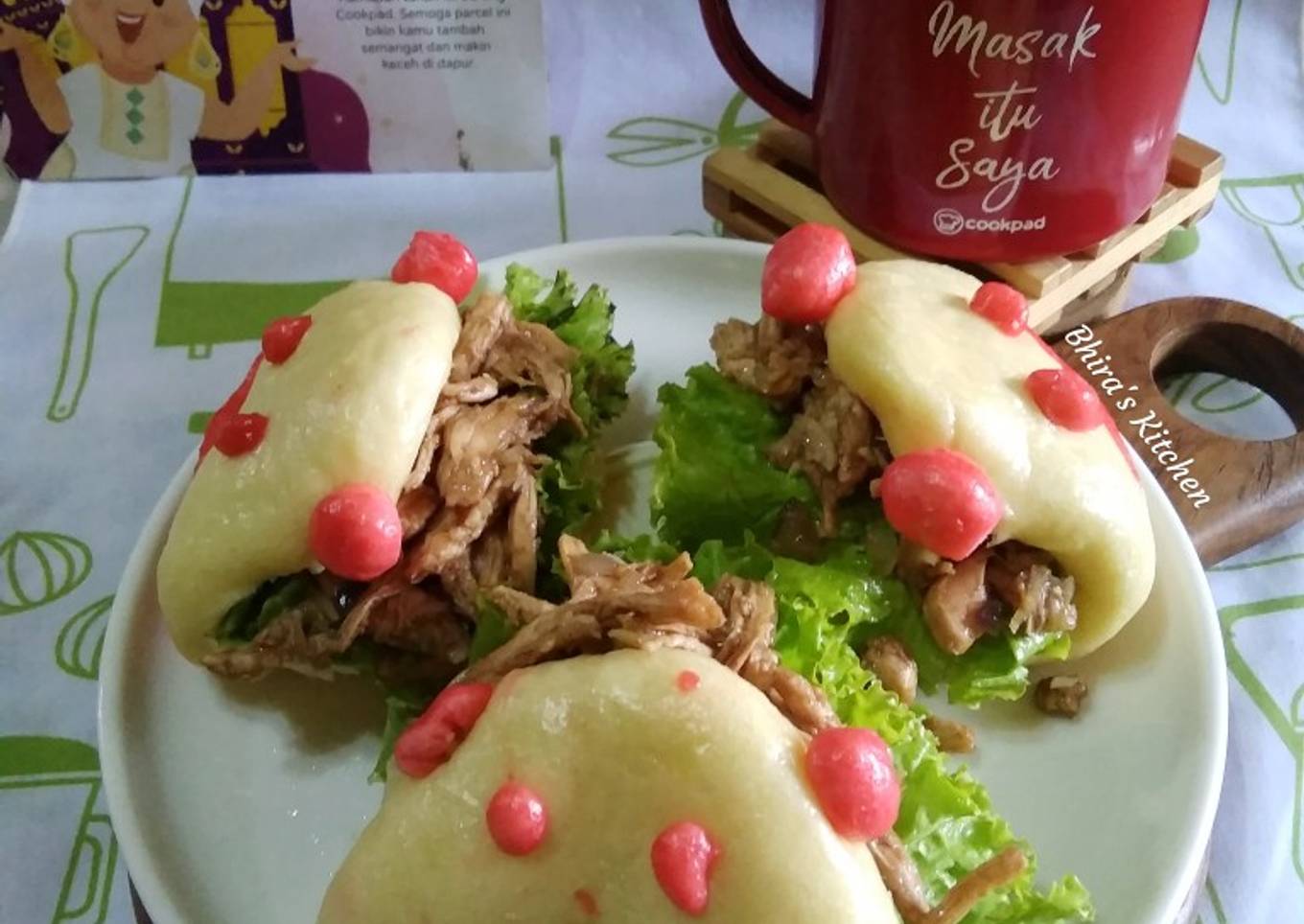 Resep Pao Sandwich Karakter, Bikin Ngiler