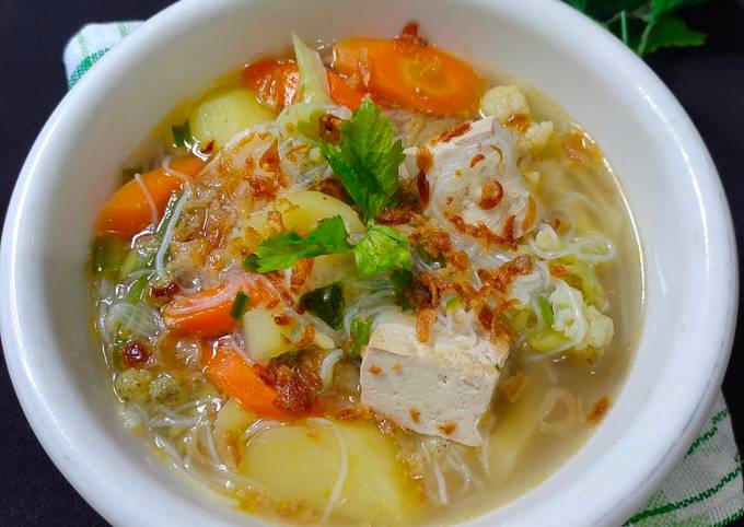 Resep: Sup Sayur Soun Murah