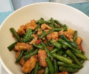 Resep Baru Tumis tempe kacang panjang Yummy Mantul
